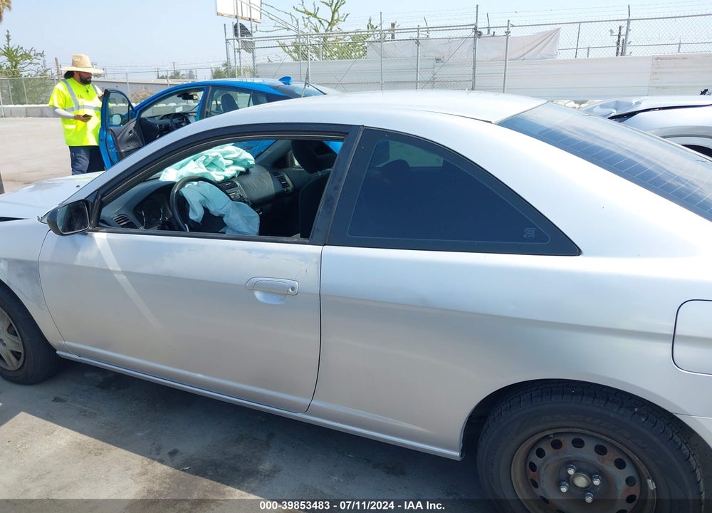 2003 HONDA CIVIC LX VIN: 1HGEM22573L078407