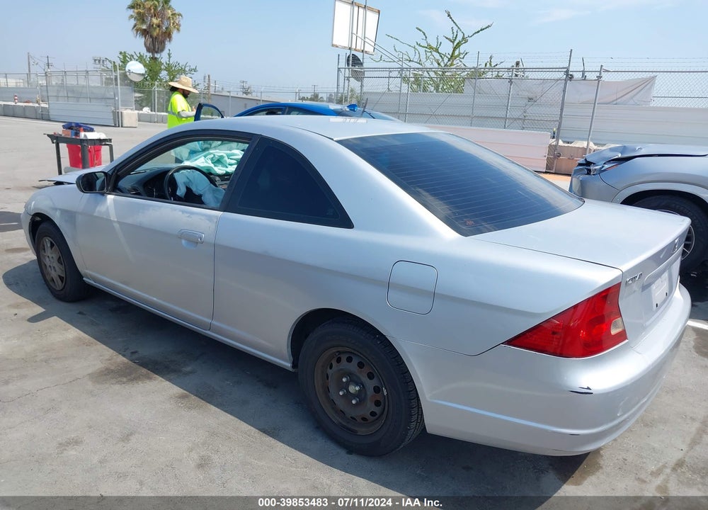 2003 HONDA CIVIC LX VIN: 1HGEM22573L078407