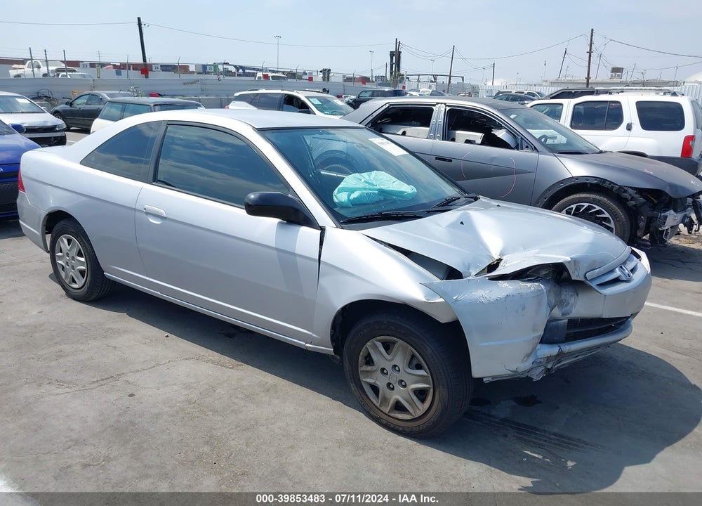 2003 HONDA CIVIC LX VIN: 1HGEM22573L078407