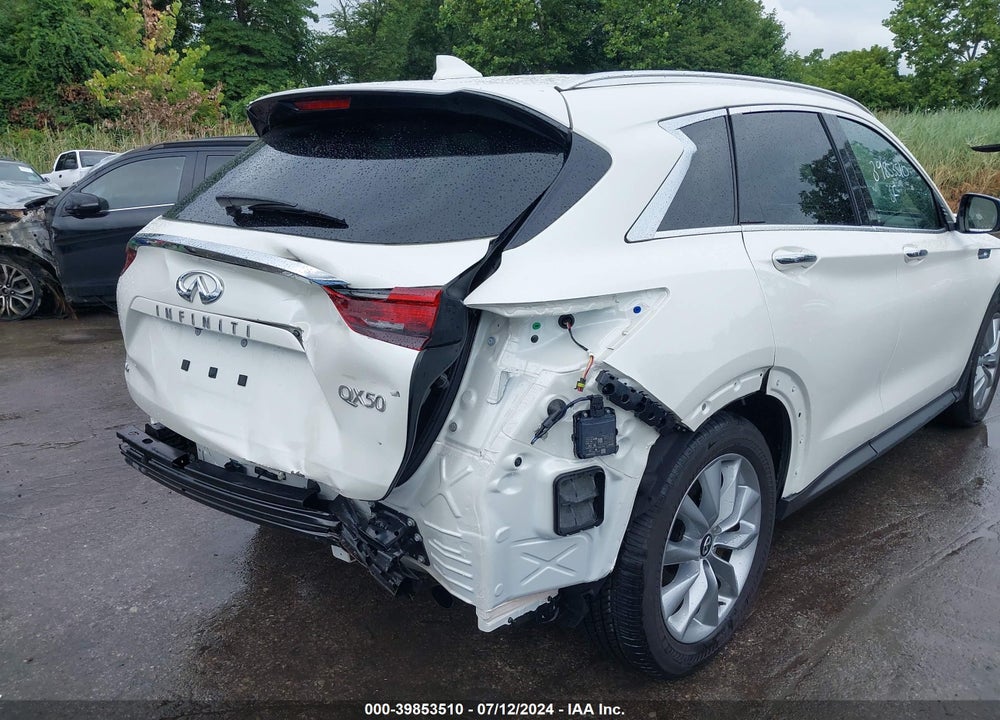 2022 INFINITI QX50 LUXE AWD VIN: 3PCAJ5BB5NF107146