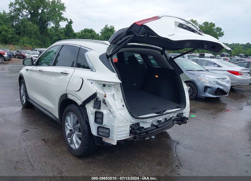 2022 INFINITI QX50 LUXE AWD VIN: 3PCAJ5BB5NF107146