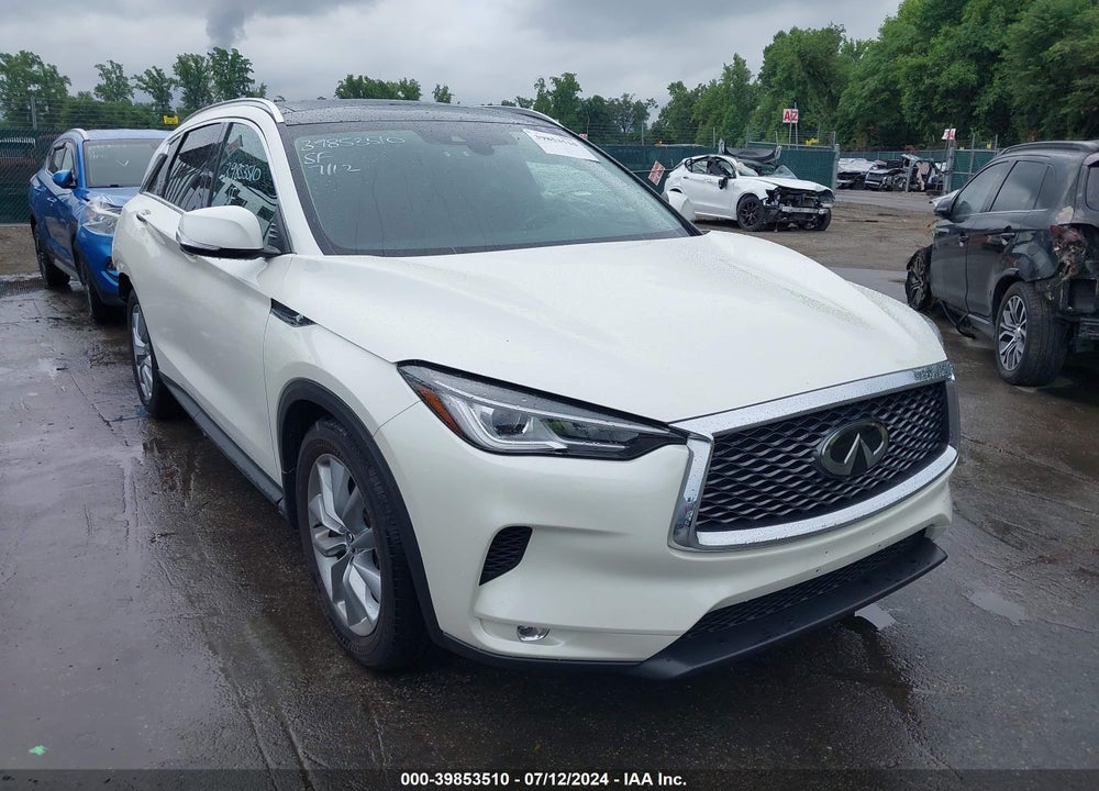 2022 INFINITI QX50 LUXE AWD VIN: 3PCAJ5BB5NF107146