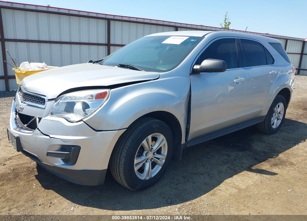 2013 CHEVROLET EQUINOX LS VIN: 2GNFLCEK2D6193320