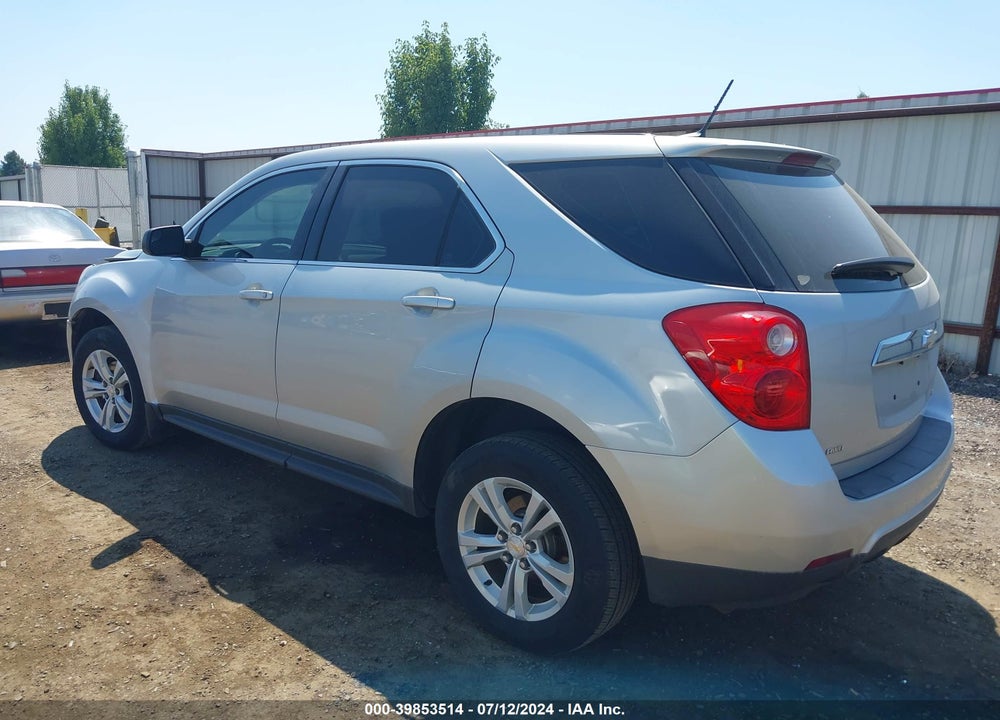 2013 CHEVROLET EQUINOX LS VIN: 2GNFLCEK2D6193320