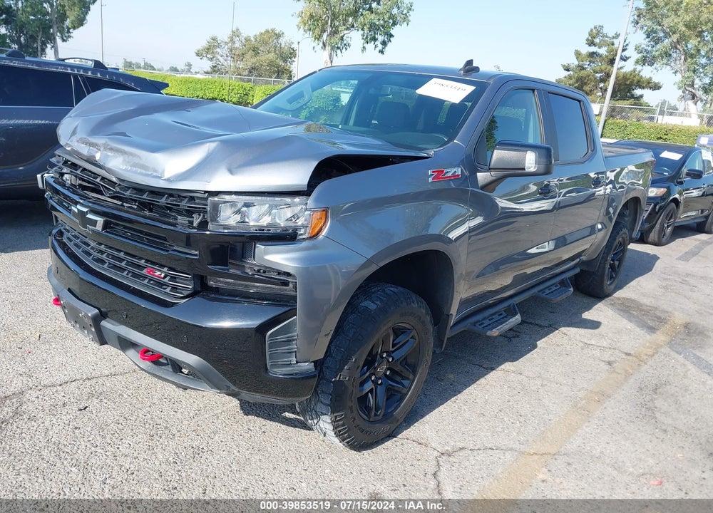 2020 CHEVROLET SILVERADO 1500 4WD SHORT BED LT TRAIL BOSS VIN: 1GCPYFED4LZ280219