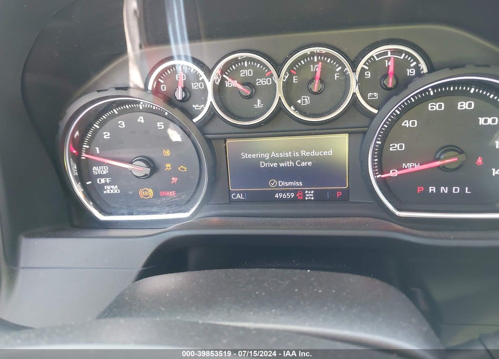 2020 CHEVROLET SILVERADO 1500 4WD SHORT BED LT TRAIL BOSS VIN: 1GCPYFED4LZ280219