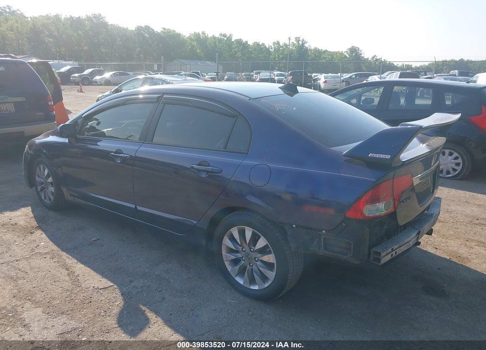 2010 HONDA CIVIC EX-L VIN: 2HGFA1F98AH545669