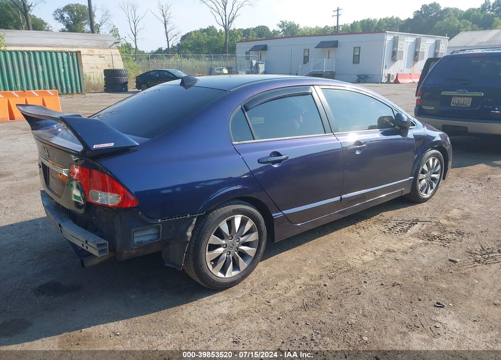 2010 HONDA CIVIC EX-L VIN: 2HGFA1F98AH545669
