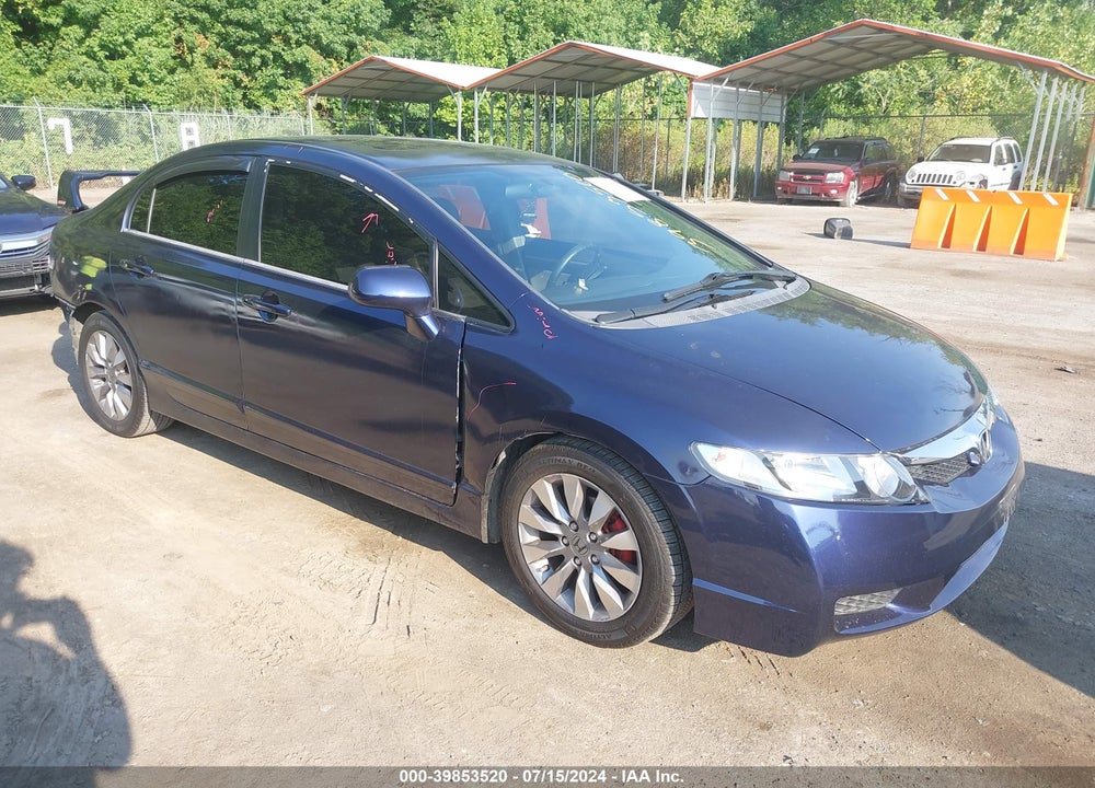 2010 HONDA CIVIC EX-L VIN: 2HGFA1F98AH545669