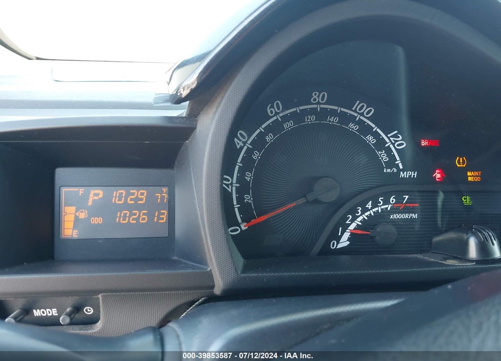 2013 SCION IQ VIN: JTNJJXB07DJ022869