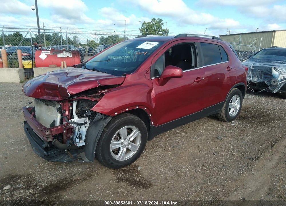 2018 CHEVROLET TRAX LT VIN: 3GNCJLSBXJL213057