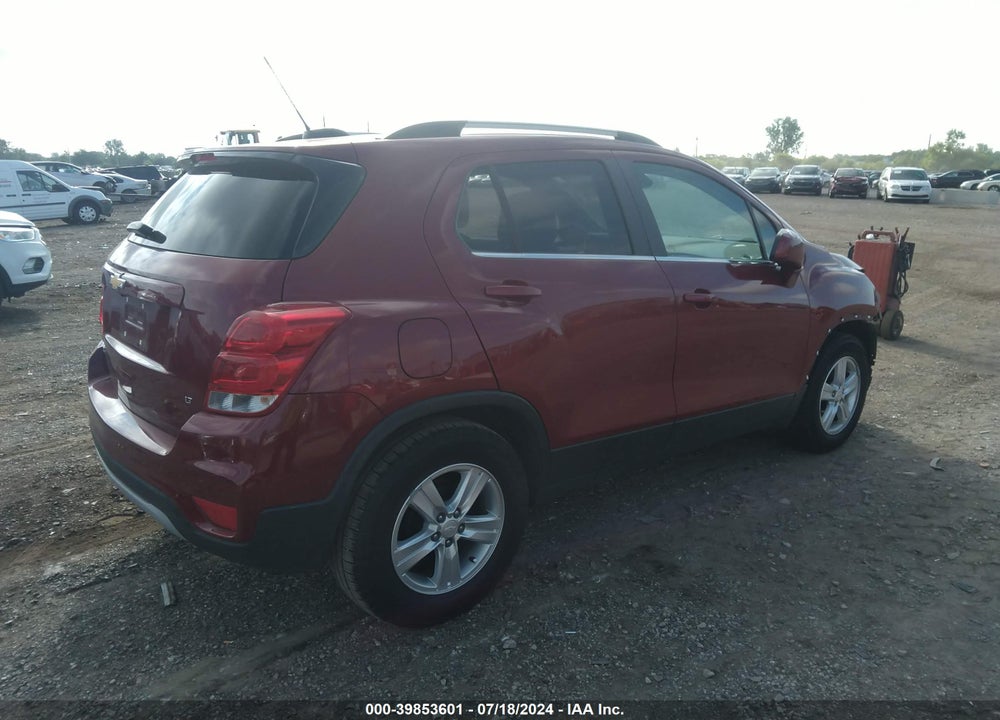 2018 CHEVROLET TRAX LT VIN: 3GNCJLSBXJL213057