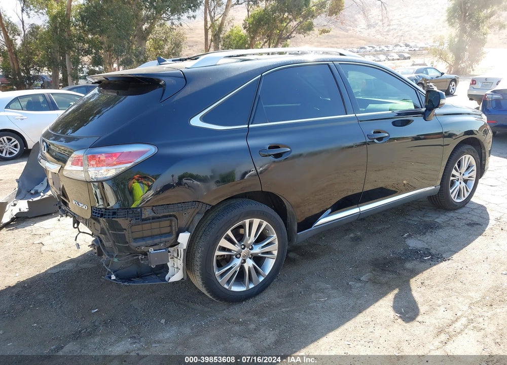 2013 LEXUS RX 350 VIN: 2T2ZK1BA0DC104332