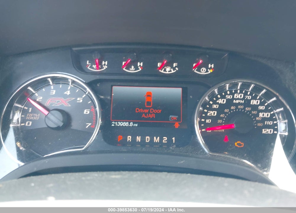 2012 FORD F-150 FX4 VIN: 1FTFW1ET1CKE01986