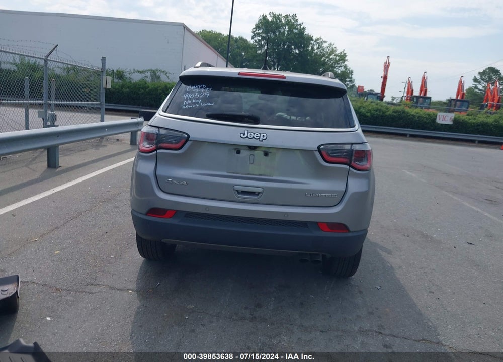 2018 JEEP COMPASS LIMITED 4X4 VIN: 3C4NJDCB1JT440529