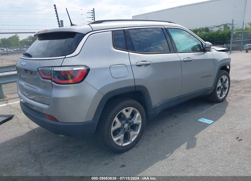 2018 JEEP COMPASS LIMITED 4X4 VIN: 3C4NJDCB1JT440529