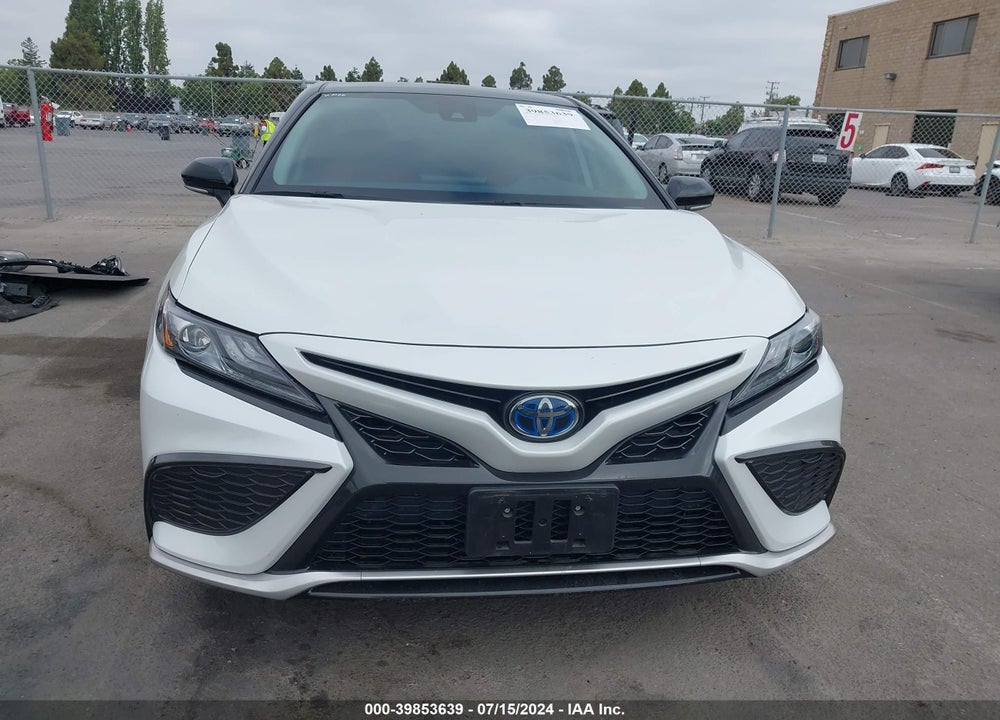 2021 TOYOTA CAMRY XSE HYBRID VIN: 4T1K31AK9MU027147