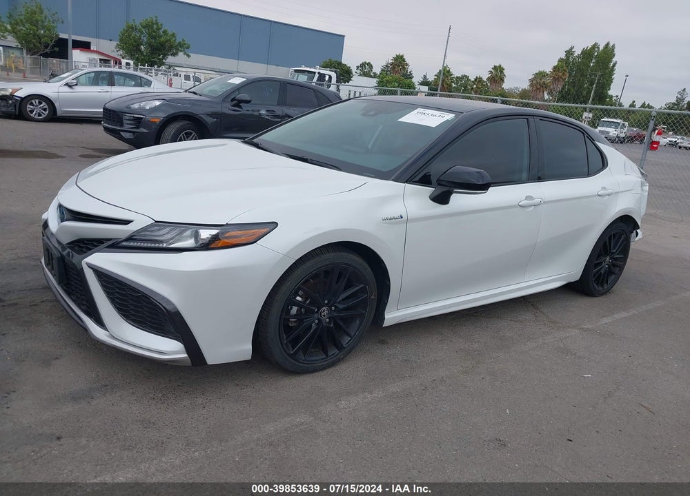 2021 TOYOTA CAMRY XSE HYBRID VIN: 4T1K31AK9MU027147
