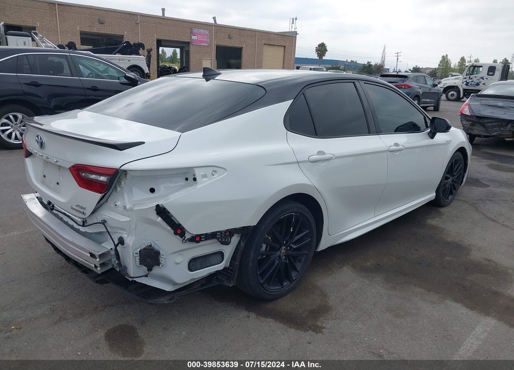 2021 TOYOTA CAMRY XSE HYBRID VIN: 4T1K31AK9MU027147