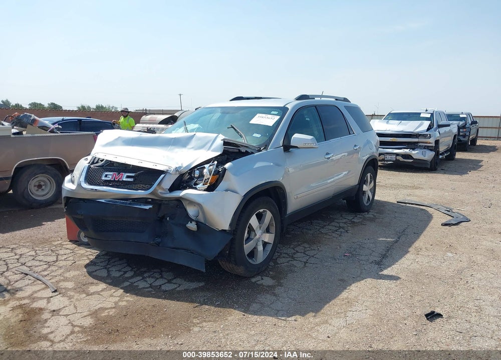 2010 GMC ACADIA SLT-1 VIN: 1GKLRMED5AJ116607