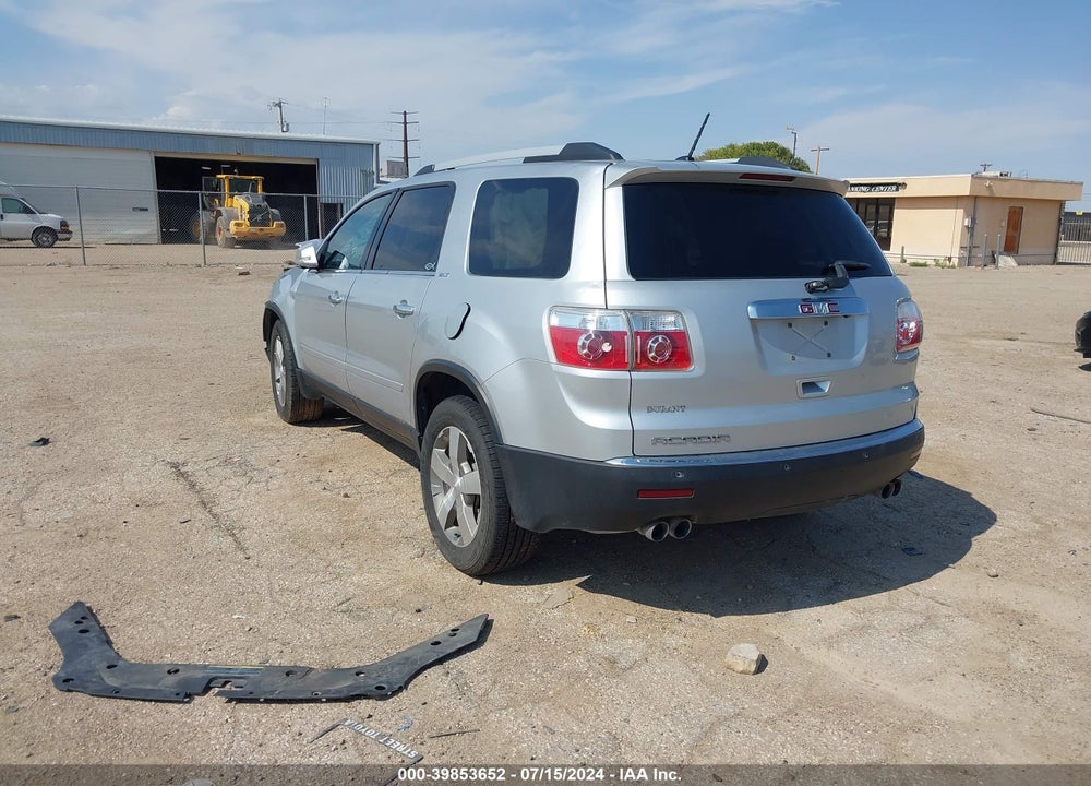 2010 GMC ACADIA SLT-1 VIN: 1GKLRMED5AJ116607