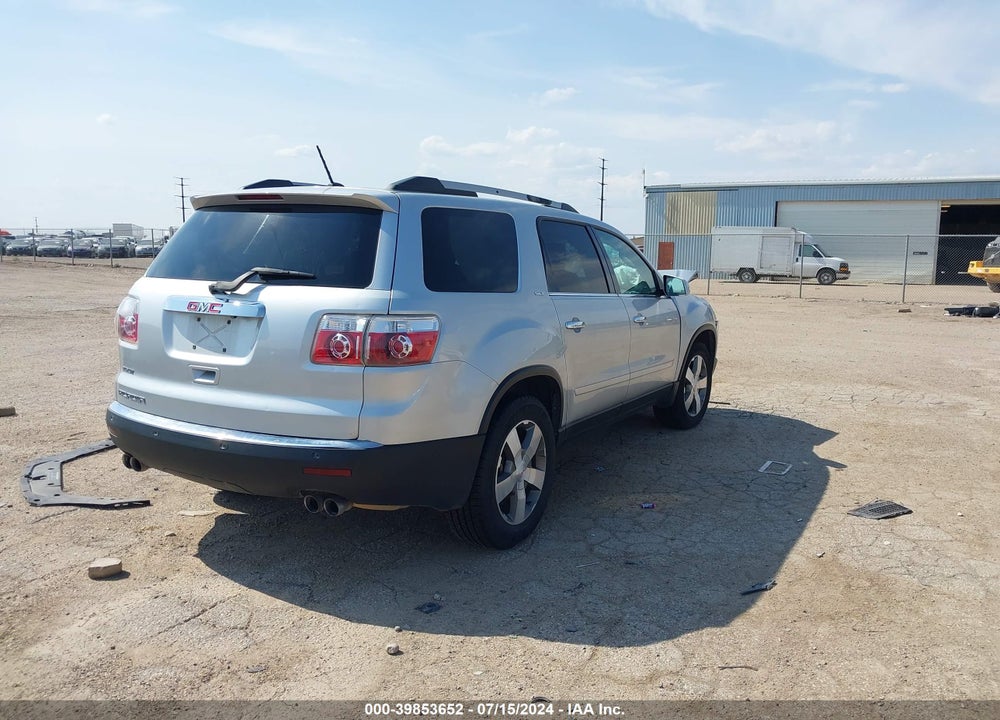 2010 GMC ACADIA SLT-1 VIN: 1GKLRMED5AJ116607