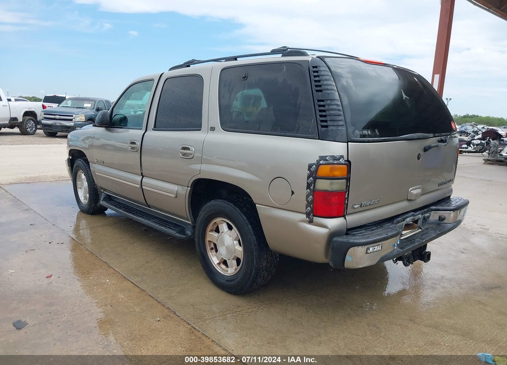 2001 CHEVROLET TAHOE LT VIN: 1GNEK13T71R146184
