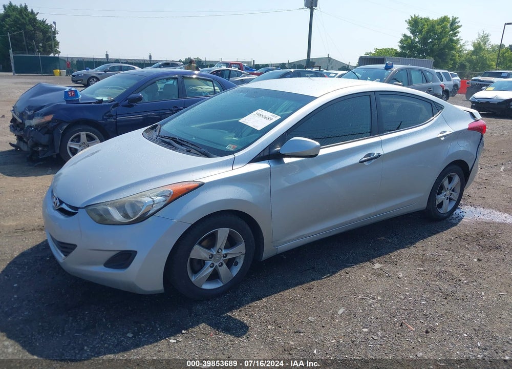 2013 HYUNDAI ELANTRA GLS VIN: 5NPDH4AE7DH269391