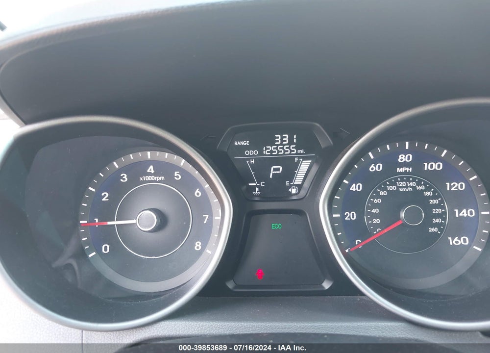 2013 HYUNDAI ELANTRA GLS VIN: 5NPDH4AE7DH269391