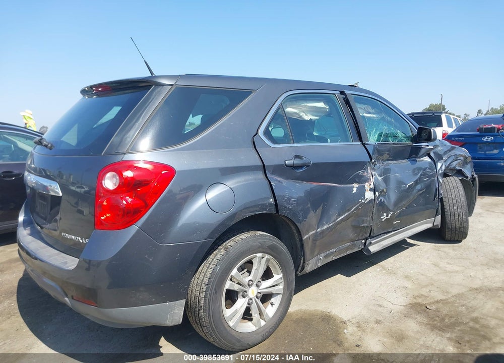 2010 CHEVROLET EQUINOX LS VIN: 2CNALBEW4A6367069