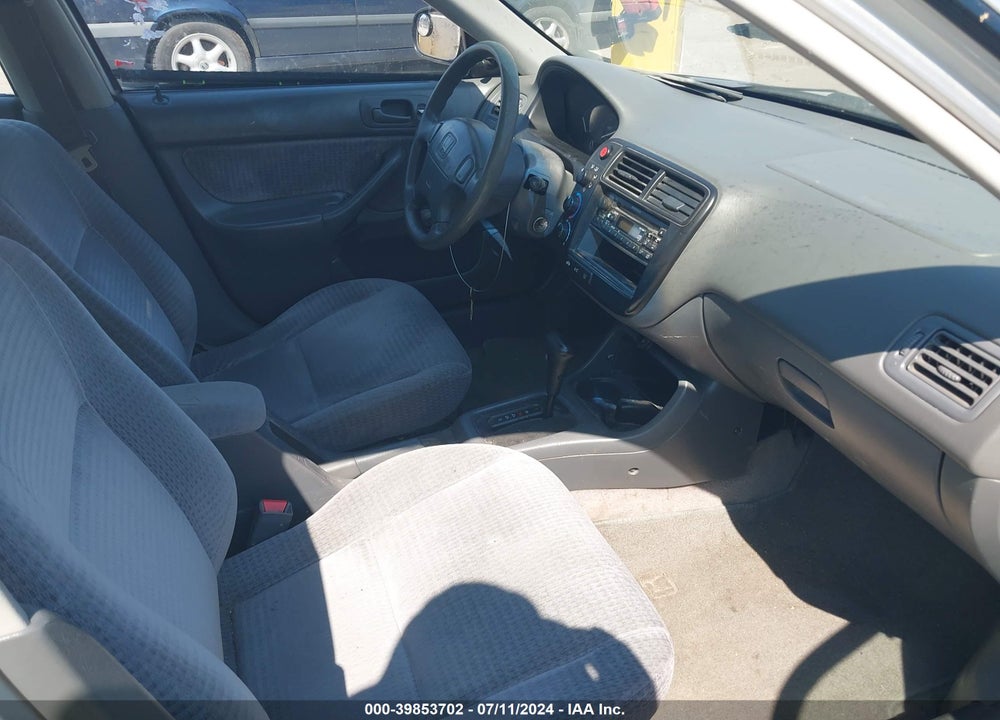 2000 HONDA CIVIC VALUE PACKAGE VIN: 2HGEJ6618YH536547