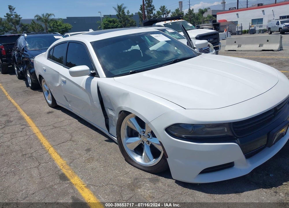 2016 DODGE CHARGER ROAD/TRACK VIN: 2C3CDXCT4GH169576