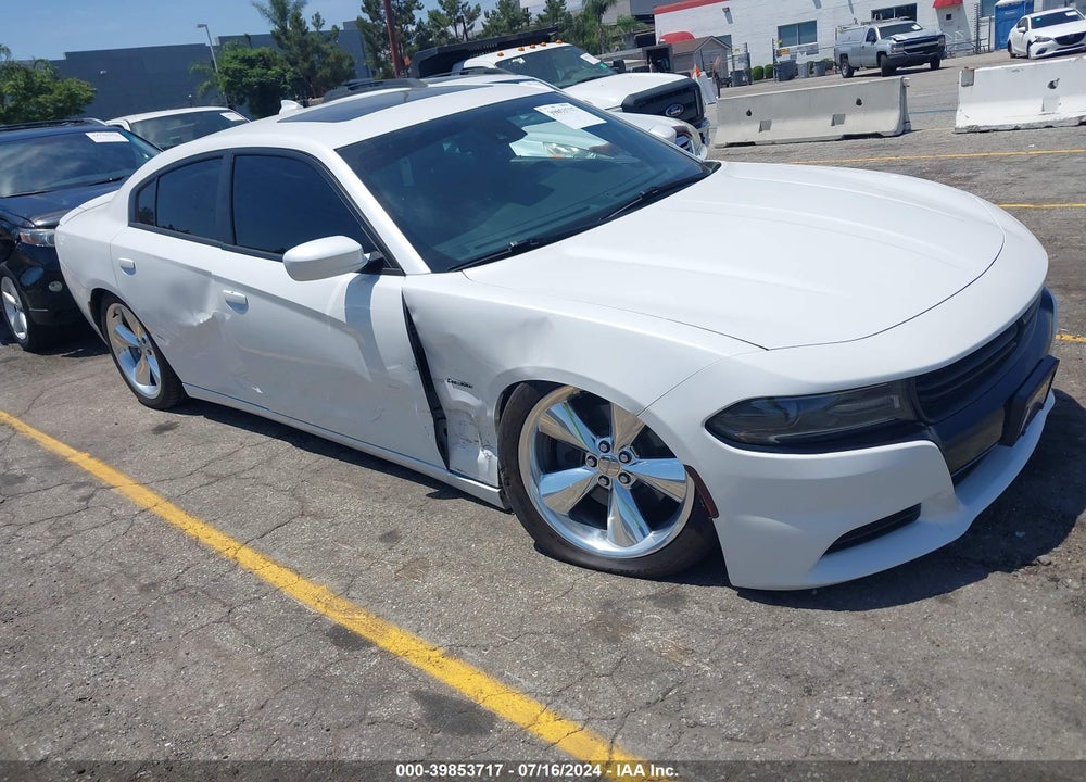 2016 DODGE CHARGER ROAD/TRACK VIN: 2C3CDXCT4GH169576