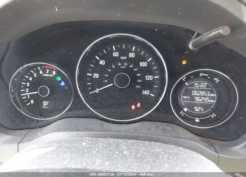 2018 HONDA HR-V EX VIN: 3CZRU6H54JM700966