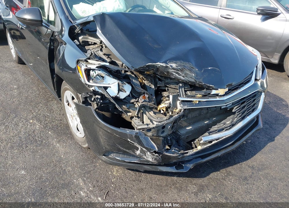 2017 CHEVROLET CRUZE LS AUTO VIN: 1G1BC5SM6H7240680