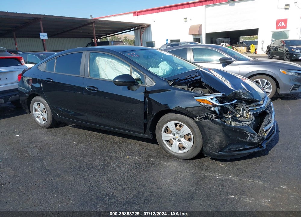2017 CHEVROLET CRUZE LS AUTO VIN: 1G1BC5SM6H7240680
