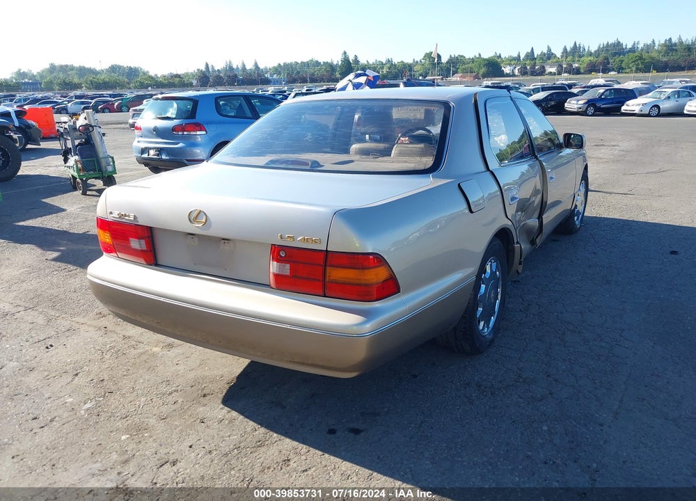 1996 LEXUS LS 400 VIN: JT8BH22F7T0062514