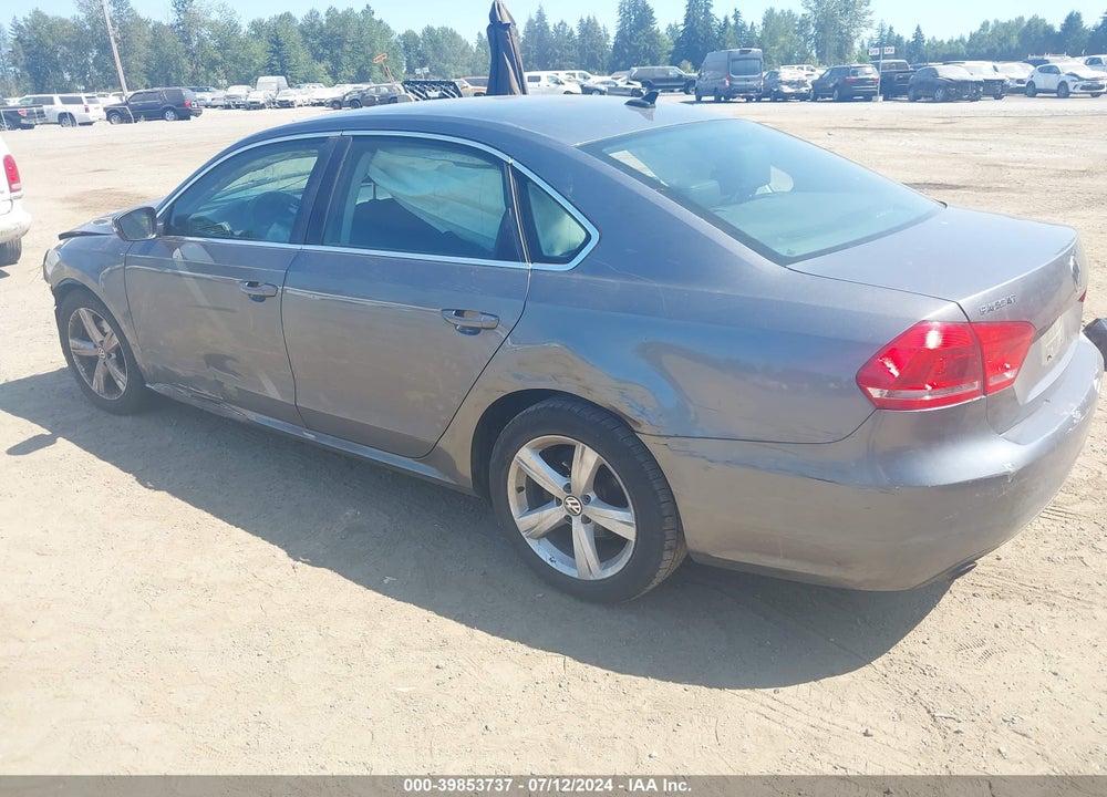 2014 VOLKSWAGEN PASSAT 1.8T SE VIN: 1VWBT7A34EC060500