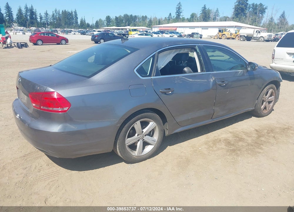 2014 VOLKSWAGEN PASSAT 1.8T SE VIN: 1VWBT7A34EC060500