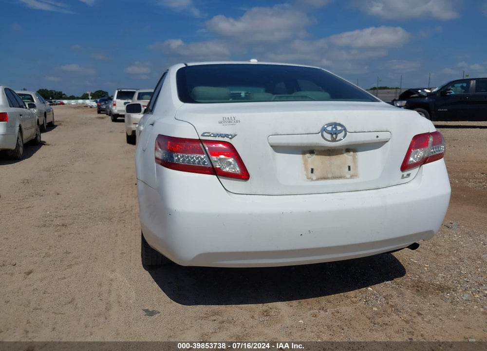 2010 TOYOTA CAMRY LE VIN: 4T1BF3EK3AU557932