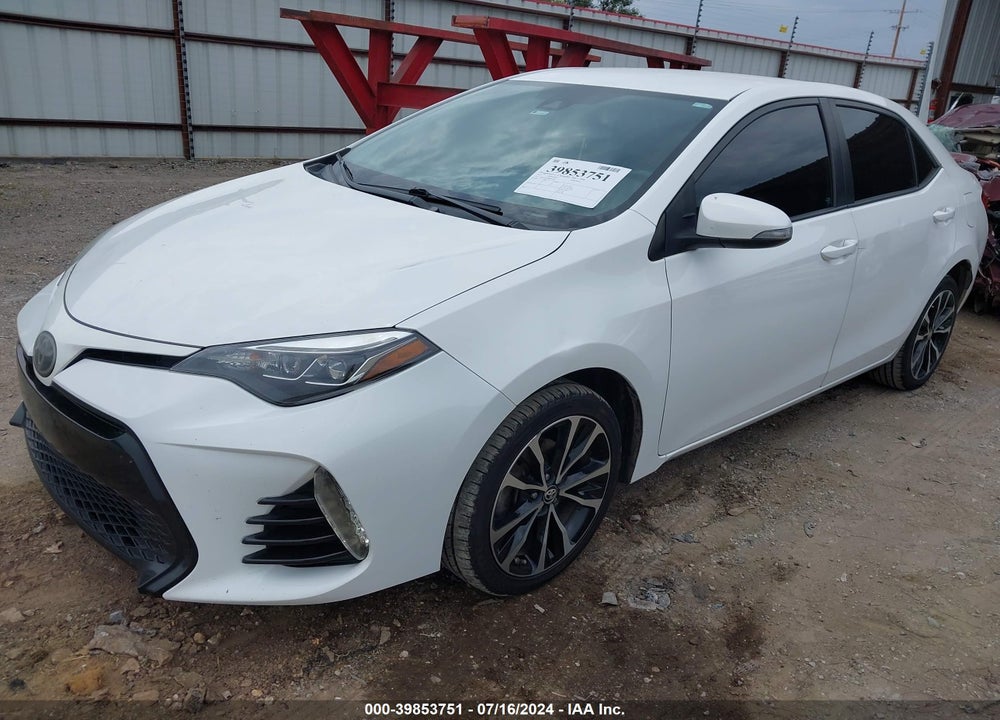 2017 TOYOTA COROLLA SE VIN: 5YFBURHE4HP577391