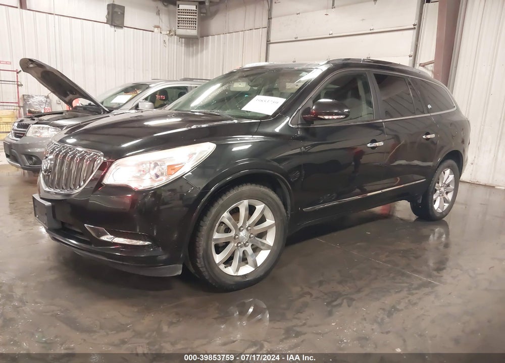 2013 BUICK ENCLAVE PREMIUM VIN: 5GAKVDKD8DJ115299