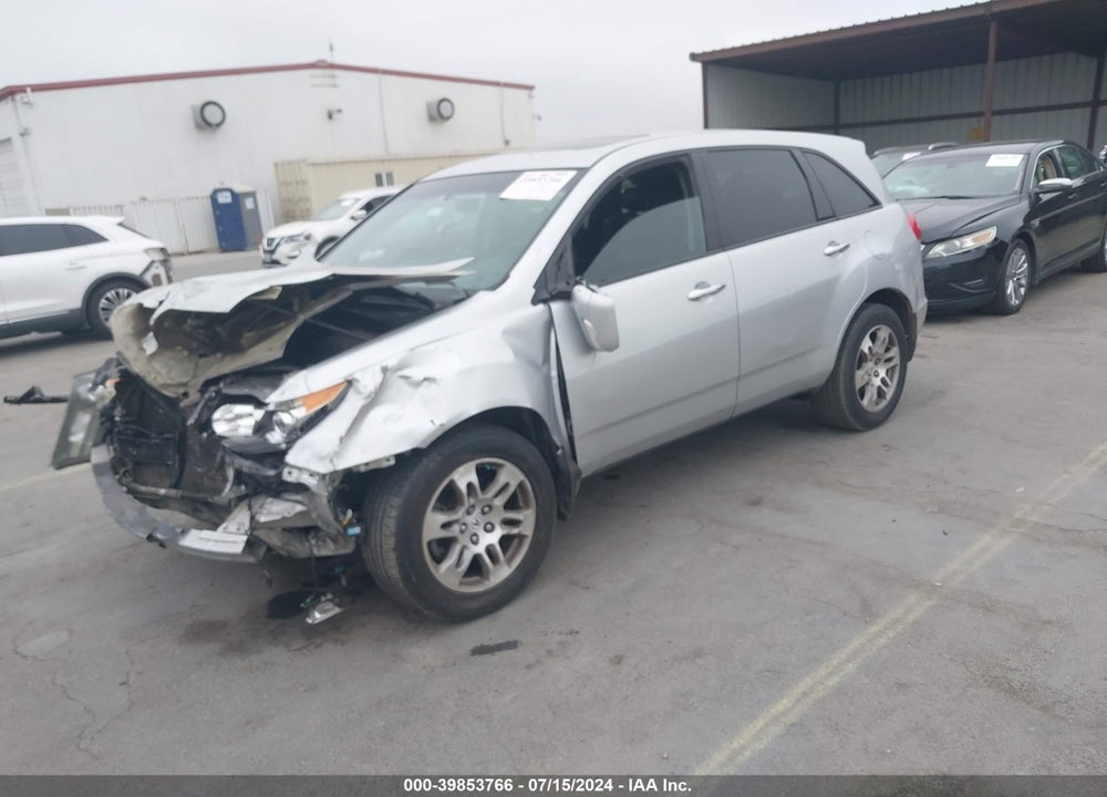 2007 ACURA MDX TECHNOLOGY PACKAGE VIN: 2HNYD28457H547761