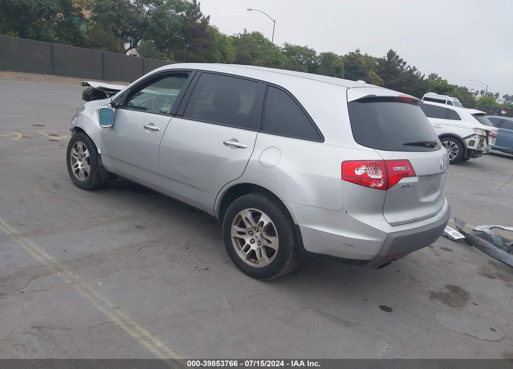2007 ACURA MDX TECHNOLOGY PACKAGE VIN: 2HNYD28457H547761