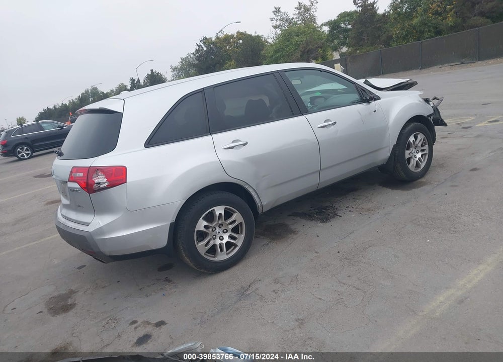 2007 ACURA MDX TECHNOLOGY PACKAGE VIN: 2HNYD28457H547761