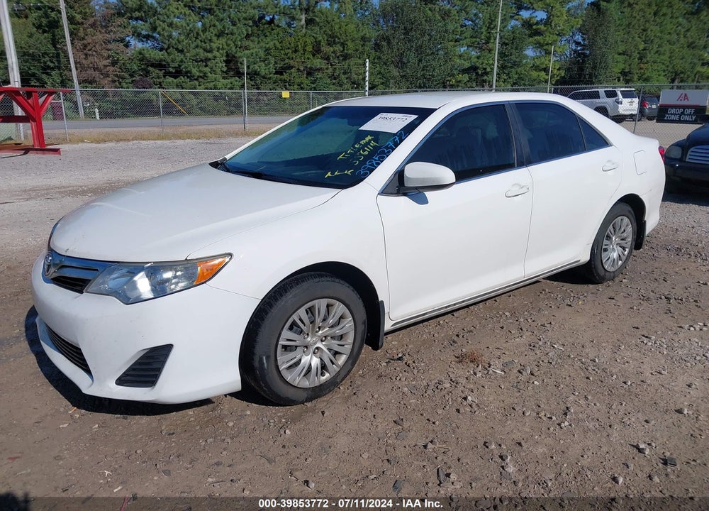 2012 TOYOTA CAMRY LE VIN: 4T1BF1FK0CU556114