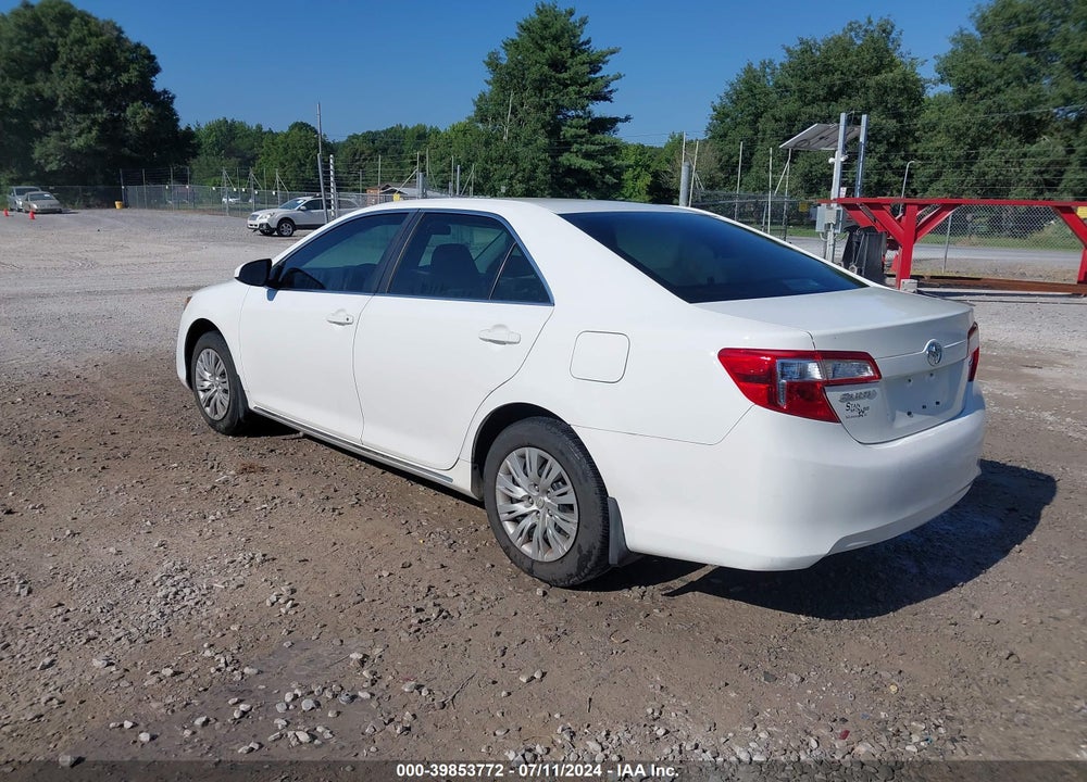 2012 TOYOTA CAMRY LE VIN: 4T1BF1FK0CU556114