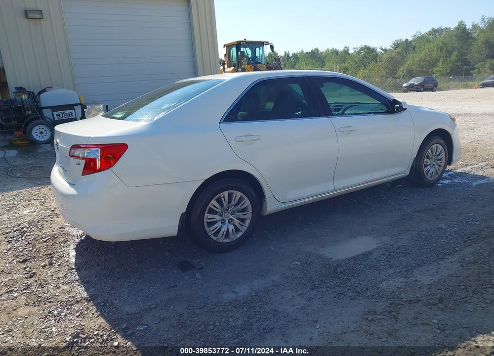 2012 TOYOTA CAMRY LE VIN: 4T1BF1FK0CU556114