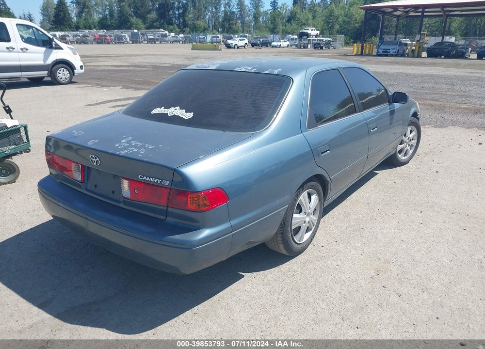 2001 TOYOTA CAMRY CE VIN: 4T1BG22K81U796520