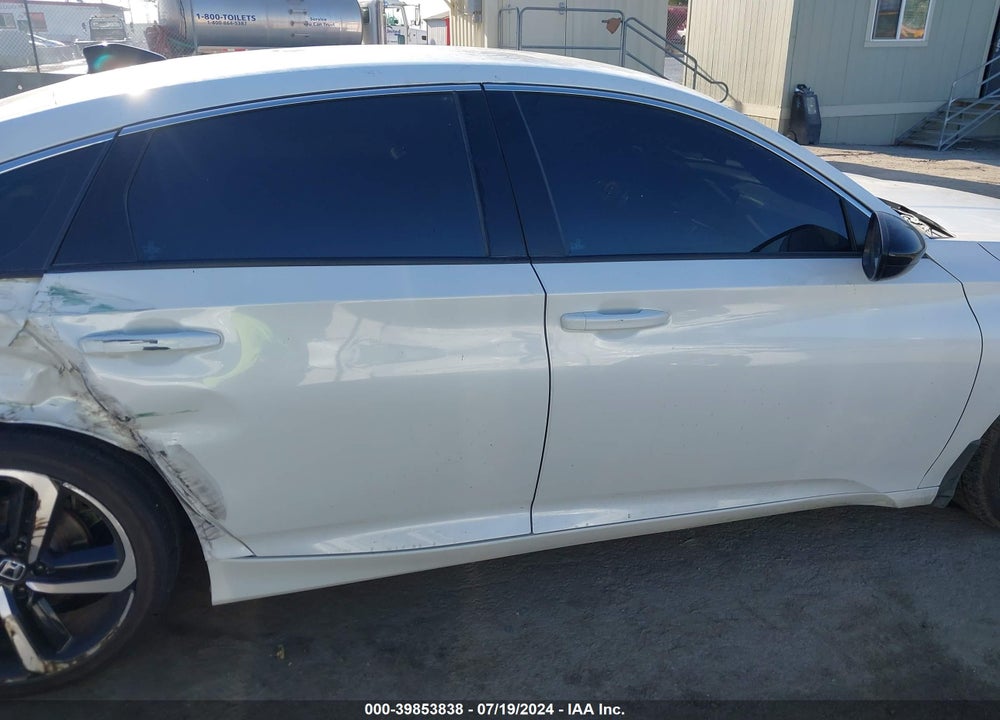 2021 HONDA ACCORD SPORT VIN: 1HGCV1F33MA053881